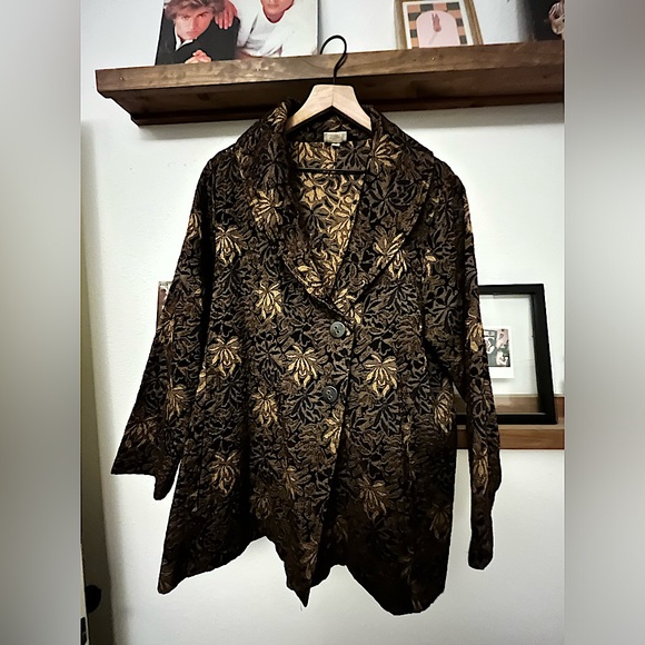 “Habitat” Women’s XL Stitched/Embroidered Blazer/Jacket - Picture 1 of 3